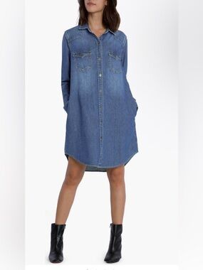 Wash Lab Denim Dress